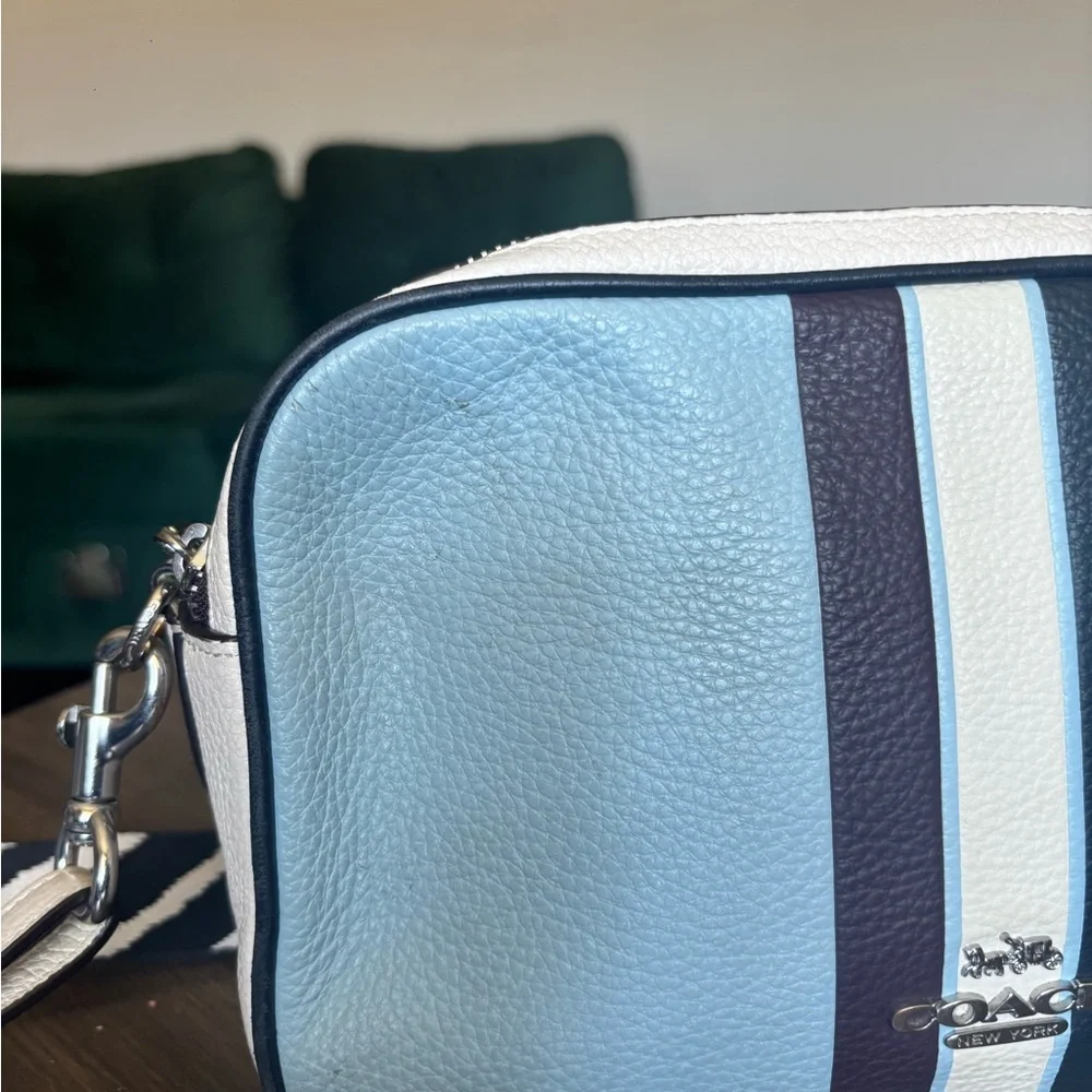 Coach Jes Crossbody in Colorblock with Stripe - Picture 14 of 16